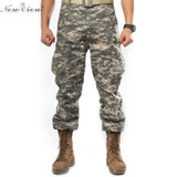 2017 Brand Men Clothing Camouflage Cargo Trouser Male Casual Man Pantalon Homme Military Pants