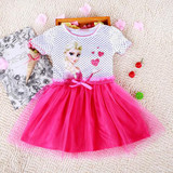 2017 Brand Kids Baby Girls Princess Dress Elsa's and Anna's girl dresses princess elsa anna patterns dress Girls party dress