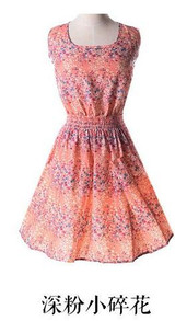 2017 Brand Fashion Women Dress Flower Print Plus Big Size Casual Clothing Ladies Summer Style Beach Vestidos Festa Mini Dress