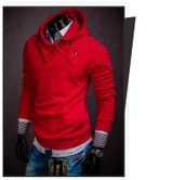 2017 Brand Fashion Mens Hoodies Long Sleeve Pullover Hoodies Men 'S Solid Color Hip Hop Men Hoodies Slim Sweatshirt S-XXL