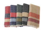 2017 Brand Fashion Scarf  Herringbone Pattern Square Stripe Winter Warm Cashmere Tassel Shawl For Women