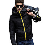 2017 Brand Down Jacket Men Winter With Hood Warm Coats AFS JEEP Mens Short White Duck Down Hooded Jacket D268