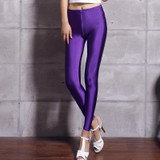 spandex leggings plus size black white women leggings colors shiny lycra neon spandex leggings high waist stretch skinny shiny