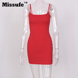 Spaghetti Strap Tunic 2017 Summer Camisole Sexy Pencil Women's Dress Ukraine Backless Night Club Bodycon Bandage Party Dresses