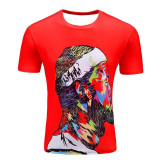 Space Galaxy T-shirt Men/Women Harajuku Hip hop Brand T-shirt 3d Print Nightfall Tree Summer Tops Tees T shirt dropship