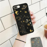 Space planet Glitter Phone Cases for iPhone 6s 7 7 Plus 8 8 Plus X