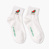 SP&amp;CITY Women Cute Fruit Cotton Socks Harajuku Sporty Fashion Banana Short Ankle Socks Funny Cartoon Art Low Socks Female