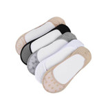 SP&amp;CITY Soft Invisible Boat Socks Women Breathable High Heels Low Socks Female Slippers Ped Lace Calcetines Invisibles Algodon