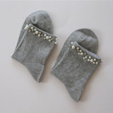 SP&CITY Autumn New Rhinestone Pearl Shiny Socks Women Fashion Short Harajuku Socks Female Cool Funny Ankle Socks Hipster Low Sox SP&CITY Autumn New Rhinestone Pearl Shiny Socks Women Fashion Short Harajuku Socks Female Cool Funny Ankle Socks Hipster Low Sox