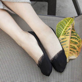 SP&amp;CITY Cotton Breathable Invisible Socks Women High Heels Boat Socks Slippers Female Soft Summer Lace Low Short Socks Ped