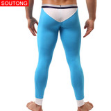 Soutong Winter 2017 Mens Long Johns Soft Modal Thermal Underwear Thermo Underwear Sexy Long Johns Underpants For Man qk01