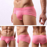 Soutong Sexy Men Underwear Modal Briefs Solid Male Underpants U Penis Pouch Mens Underwear Briefs