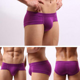 Soutong Sexy Men Underwear Modal Briefs Solid Male Underpants U Penis Pouch Mens Underwear Briefs