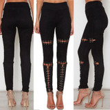 Sought-After Women Ladies High Waist Slim Skinny Jeans Stretch Pencil Denim Pants Trousers