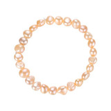 SOUAIME Christmas Gift Natural Freshwater Pearl Irregular Bracelet Charm &amp; Bangles Pearl Jewelry Women Fine Jewelry