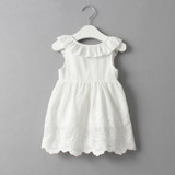 Sotida Girls Dresses 2018 Sweet Princess Dress Baby Kids Girls Clothing Wedding Party Dresses Children Clothing Pink Applique