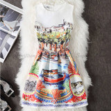 Soperwillton 2017 New Vestido De Festa Women Dresses Summer Casual Dress Vintage Sexy Party Vestidos Plus size Ladies Clothing D