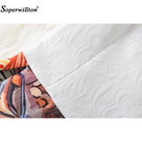 Soperwillton 2017 New Vestido De Festa Women Dresses Summer Casual Dress Vintage Sexy Party Vestidos Plus size Ladies Clothing D