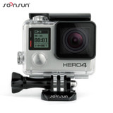 SOONSUN GoPro Hero 4 Underwater Waterproof Housing Case Replacement for Go Pro Hero 4 and Hero 3+ plus
