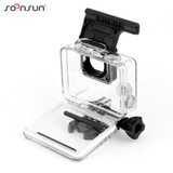 SOONSUN GoPro Hero 4 Underwater Waterproof Housing Case Replacement for Go Pro Hero 4 and Hero 3+ plus