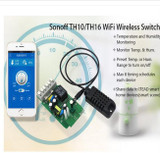 Sonoff TH 10A 16A WiFi Temperature controller Humidity Monitoring Smart Switch Wifi Remote Intelligent smart home
