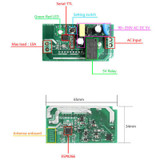 Sonoff Smart Home Remote Control Wireless Switch Universal Module Timer ABS WIFI switch Via IOS Android for DIY