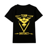 2016 Pokemon Go Boys T-shirt Children Tops Cartoon Team Mystic Kids T-shirts Tees Boy Blouse T Shirt Summer Cotton Baby Clothing