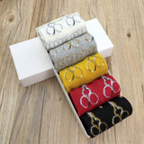 2016 Personality Scissors Pattern Cotton Socks For Male Female Winter Autumn Warm Socks