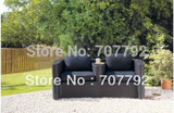 2016 Outdoor Furniture sofa Garden Rattan 2 Seater Sofa