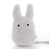 2016 Orignal white totoro plush pendant mini plush keychain toy totoro dolls for birthday gift or collection