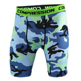 2016 Newest Men Fitness Shorts Men Tights Compression Shorts Bermuda Beach Camouflage Short Pants Men