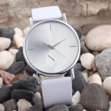 2016 Newest CLAUDIA Fashion Women's Watch Design Dial Leather Band Analog Quartz Wrist Watch Freeshipping & Wholesale
