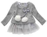 2016 Newborn Baby Girls Dress Knit Tops Lace Bowknot Dresses Kids Autumn Spring Clothing 0-24M 2016 Newborn Baby Girls Dress Knit Tops Lace Bowknot Dresses Kids Autumn Spring Clothing 0-24M