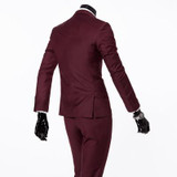 2016 New(Jacket+Vest+Pants)Men Slim Fit Suits Mens multicolor Wedding Suits With Pants Business Mens Formal Wear