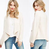 2016 New Women Jacket Casual Coat Slim Suit Outerwear Coats Women Blazer Feminino Women Long Blazer Jackets Plus Size Femme Coat