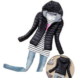 2016 New Women Cotton Jacket Hooded Women Coat Plus Size Thicken Winter Short Cotton Padded Outwear Casual Slim Women Jackets