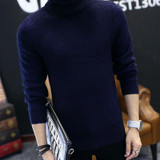 2017 Winter Mens Turtleneck Sweaters Pullovers Clothing Warm Thick Men Cotton Knitted Sweater Male Sweaters Pull Homme XXXL 50