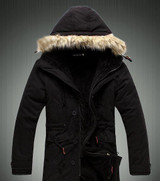2017 Winter Military Army Style Solid Padded Parkas Fashion Warm Tooling Thick Overcoat Thick Hooded jacket Windbreaker 070202