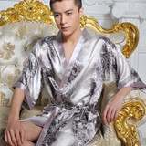 2017 winter mens silk satin pajamas pajama pyjamas short set sleepwear loungewear