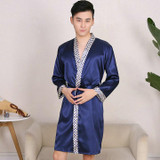 2017 winter mens silk satin pajamas pajama pyjamas short set sleepwear loungewear
