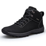2017 Winter Men Boots Anti-skidding Winter Boots Men Big Size Winter Shoes Men Brown Black Yellow