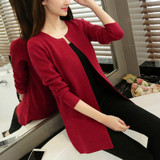 2017 Winter Long Sweater Coat for Women Formal Cardigans blusas de inverno feminina casaco feminino Sweaters Coat Knitted Coats