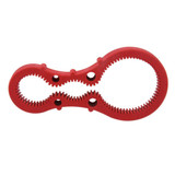 2017 Hot Creative Jar Opener Multi-Purpose Jar Lids Bottle Cap Grip Twister Rubber Opener Tool