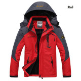 2017 hot Brand Luo Baoluo winter jacket men Plus velvet warm wind parka 6XL plus size black hooded winter coat men