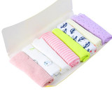 2017 Hot Baby Kids Stuff 8pcs Soft Children Infant Bath Towel Cotton Washcloth Wipe Newborn Baby Bathing Accessories