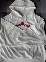 2017 hoodies women ulzzang autumn winter new korean clothes cute hoodie pocket embroidery roses harajuku kawaii sweatshirt women