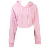 2017 Hoodies Sweatshirts Women Long Sleeve Hoodies O-neck Pullovers O-Neck Short Brad Women's Clothing