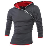 2017 Hoodies Men Sudaderas Hombre Hip Hop Mens Brand Leisure Zipper Jacket Hoodie Sweatshirt Slim Fit Men Hoody XXXL 339KS