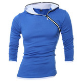 2017 Hoodies Men Sudaderas Hombre Hip Hop Mens Brand Leisure Zipper Jacket Hoodie Sweatshirt Slim Fit Men Hoody XXXL 339KS