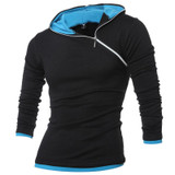 2017 Hoodies Men Sudaderas Hombre Hip Hop Mens Brand Leisure Zipper Jacket Hoodie Sweatshirt Slim Fit Men Hoody XXXL 339KS